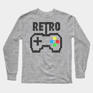 Pixelated Gamer Long Sleeve T-Shirt